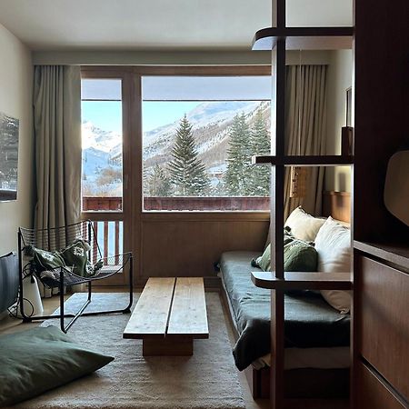 Les Barmettes Appart Renove Avec Vue, Parking Et Skis Aux Pieds Val-dʼIsère Exterior foto